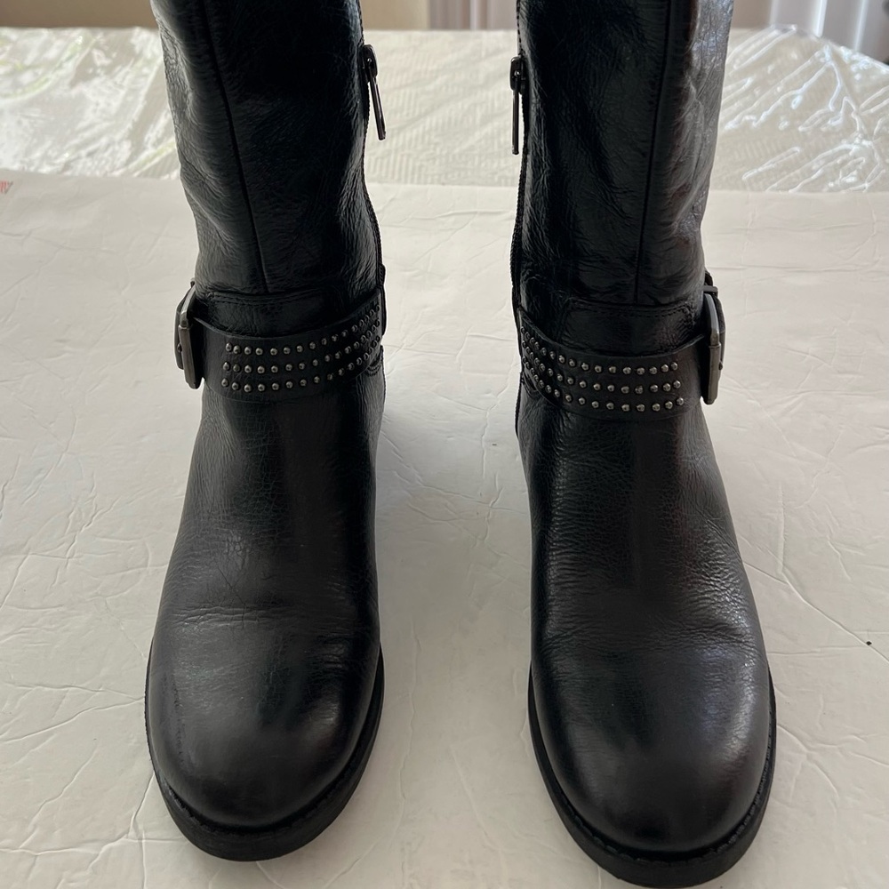NEW Jessica Simpson Essence Black Riding Boots, size 6.5